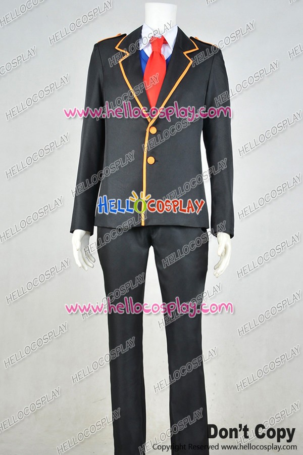 Rwby Cosplay Jaune Arc Beacon Academy School Boy Uniform Costume