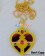 Sailor Moon Cosplay Usagi Tsukino Three 3rd Incarnations Brooch Pendant