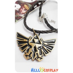 The Legend Of Zelda Cosplay Iceman Necklace Leather Rope Bronze