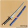 K Project Cosplay Yatogami Kuroh Sword Katana Weapon Prop Wood Version