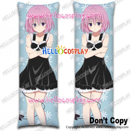 Kawaii Girl Cosplay Body Size Pillow Black Dress