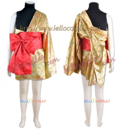 Vocaloid 2 Cosplay Kagamine Rin Mutiny Costume