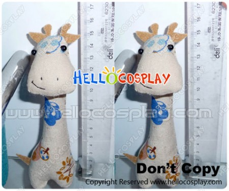 Cute Hand Made Giraffe Plush Pendant