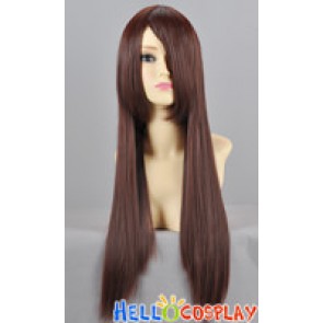 Brown Straight Cosplay Wig 70cm