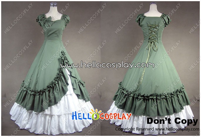 green lolita dress
