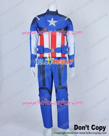 Captain America Steve Rogers Uniform Cosplay Costume