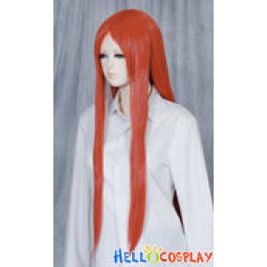 Red Brown Medium Cosplay Straight Wig