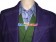 Purple Trench Coat Halloween Cosplay Costume