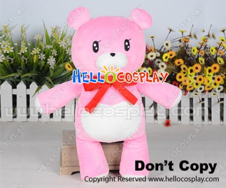 Riddle Story Of Devil Cosplay Hitsugi Kirigaya Pink Bear Plush Doll