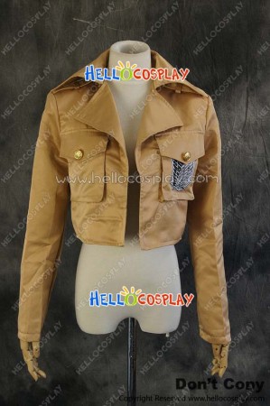 Attack On Titan Shingeki No Kyojin Cosplay Eren Mikasa Scouting Legion Satin Coat Costume