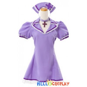 Vocaloid 2 Cosplay Luka Megurine Dress Costume Love Ward Nurse Outfit