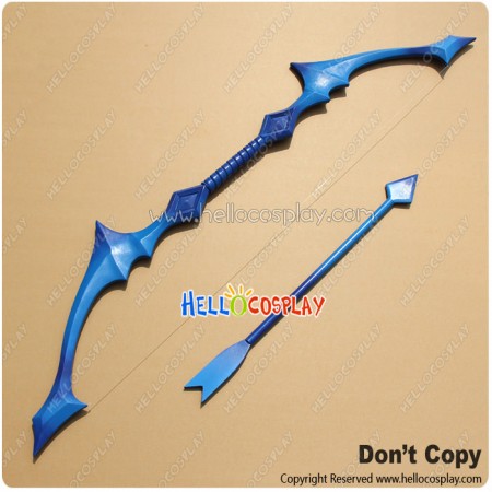 League Of Legends LOL Cosplay Ice Shooter Ashe Bow Arrow Weapon