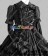 Gothic Lolita Punk Classic Black Francaise Dress