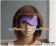 Future Diary Cosplay 9th Minene Uryuu Eye Patch Purple