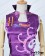 One Piece Cosplay Pirate Empress Boa Hancock Purple Cheongsam Dress Costume