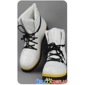 Kingdom Hearts Chain of Memories Cosplay Shoes Riku White Shoes