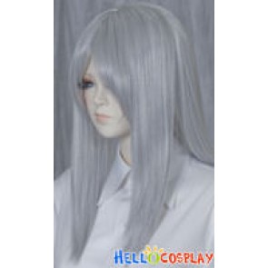 Grey 50cm Cosplay Straight Wig