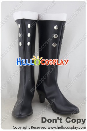 Unlight Cosplay Shoes Rudia Black Boots