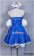 Chobits Cosplay Chii Blue Maid Dress