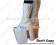 White Buckles Lacing Chunky Punk Lolita Boots