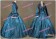 Civil War Victorian Ball Gown Prom Satin Evening Dress