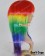 My Little Pony Cosplay Rainbow Multi Color Wig With Tail