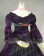 Victorian Lolita Reenactment Period Velvet Lace Gothic Lolita Dress