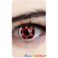 Naruto Cosplay Sasuke Uchiha Sharingan Contact Lense