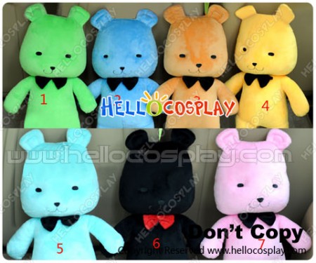Hand Made Lovely Colorful Bear Plush Doll