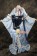 Touhou Project Cosplay Yuyuko Saigyouji Blue Dress Costume