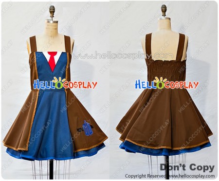 Doctor Dr Cosplay The 10th Tenth Costume Dress Coat