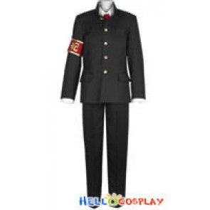 Katekyo Hitman Reborn Kyoya Hibari Cosplay Costume