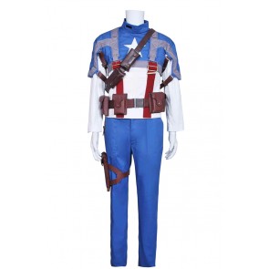 Captain America Steve Rogers Cosplay Costume Outfit