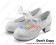 White Charlotte Bow Strap Chunky Sweet Lolita Shoes