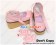 Mirror Pink Thick Crossing Straps Platform Sweet Lolita Shoes