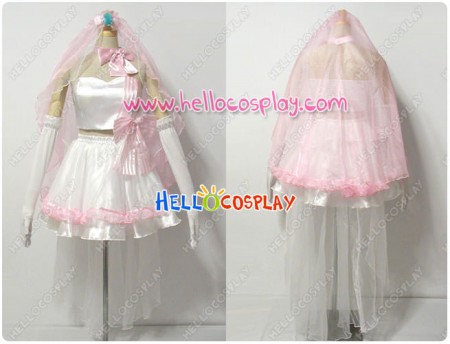 Macross Frontier Cosplay Ranka Lee Wedding Dress