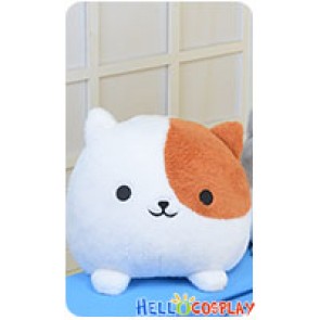 Neko Atsume Cosplay Orange White Cat Doll Pillow