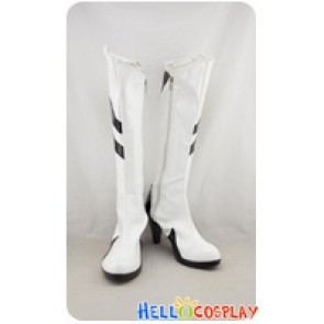 Neon Genesis Evangelion EVA Cosplay Shoes Rei Ayanami Boots White