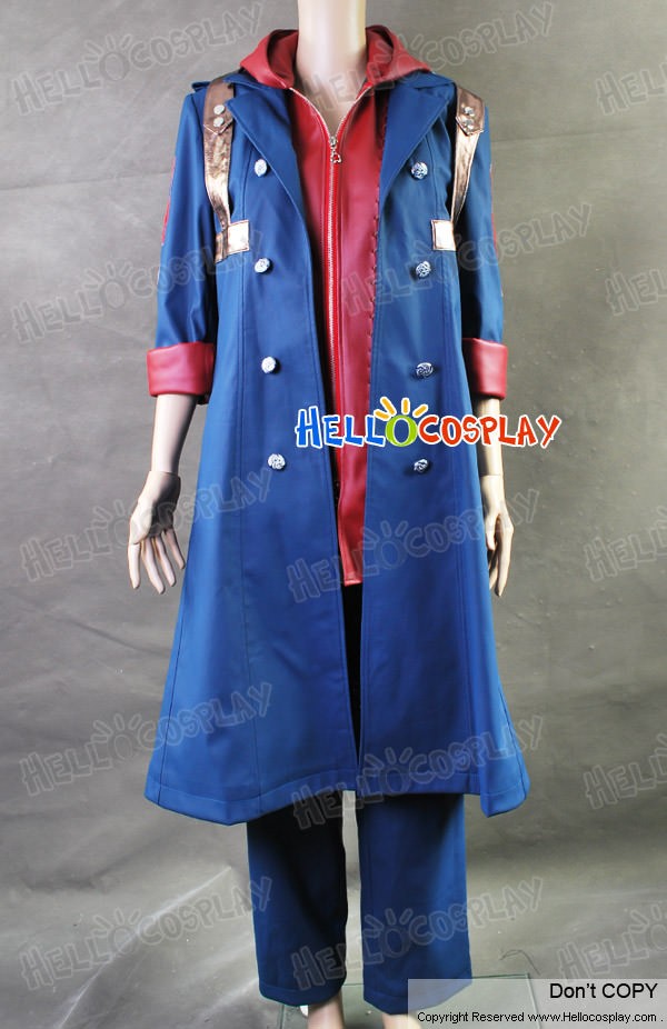 Devil May Cry 4 Nero Cosplay Costume - B Edition