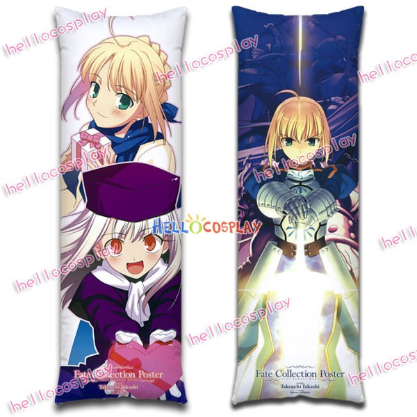 Fate Stay Night Cosplay Saber Body Pillow New