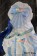 Vocaloid 2 Cosplay Miss Germany Megurine Luka Blue Lolita Dress Costume