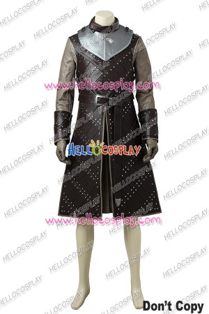 Game of Thrones Season 6 Jon Snow Cosplay Costume 