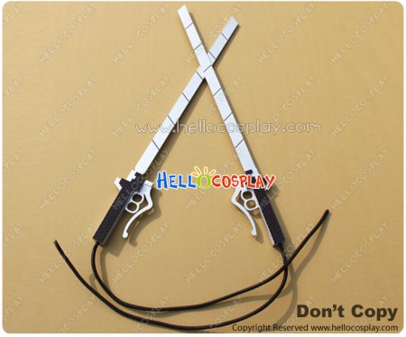 Attack On Titan Cosplay Eren Mikasa Levi Weapon