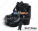 Black Satin Lace Ruffle Chunky Princess Lolita Short Boots