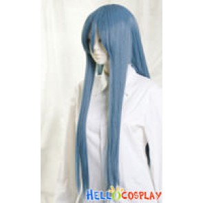 Dark Purple Blue Medium Cosplay Wig