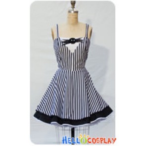 Jack Skellington Cosplay Costume Retro Style Dress