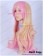 Macross Frontier Sheryl Nome Cosplay Yellow Pink Wig