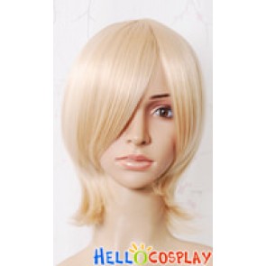 Gold 006 Wheat Short Cosplay Wig