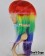 My Little Pony Cosplay Rainbow Multi Color Wig With Tail