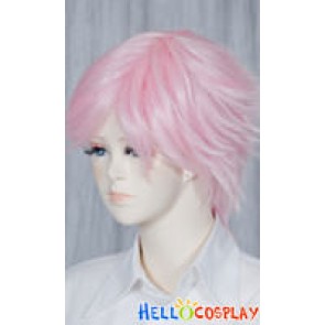 Light Pink Cosplay Short Layer Wig